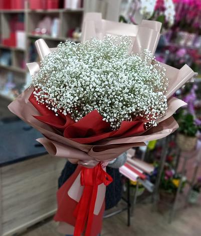 Букет цветов из: Гипсофила в Ягул