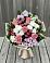Букет цветов из: Альстромерии, Гвоздики, Розы и Хризантемы в Ягул
