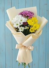 Букет цветов из:  Хризантемы #REPLACE_PRED# Ягул