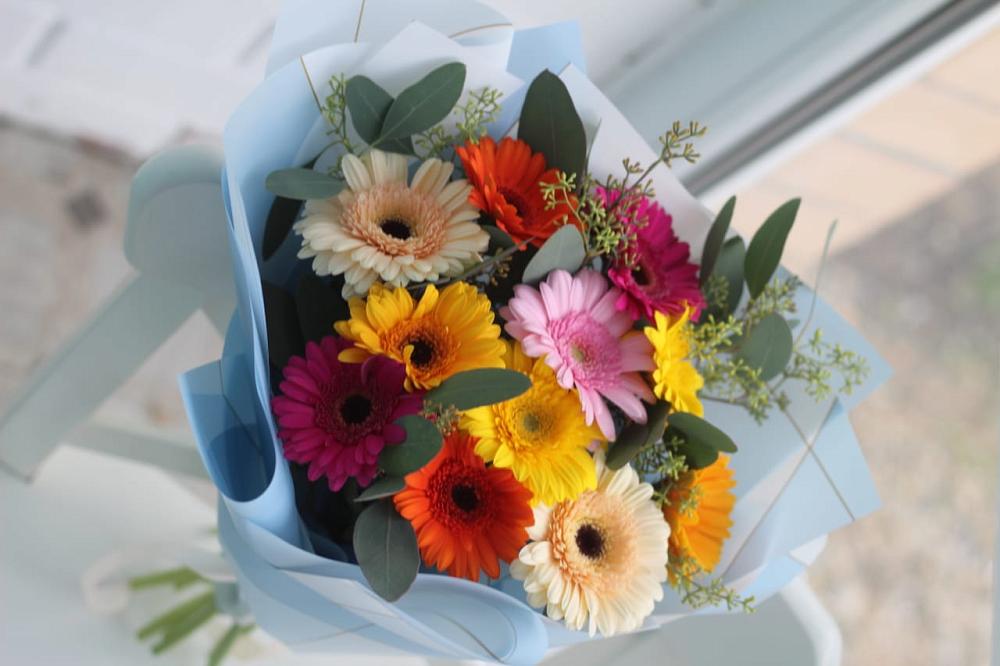 Букет цветов из: Герберы в Ягул