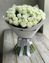 Букет 35 Белых роз в Ягул