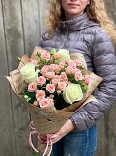 Букет цветов из:  Розы в Ягул