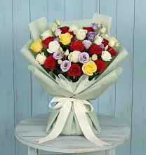 Букет цветов из:  Розы в Ягул