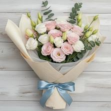 Букет цветов из:  Лизиантусы в Ягул