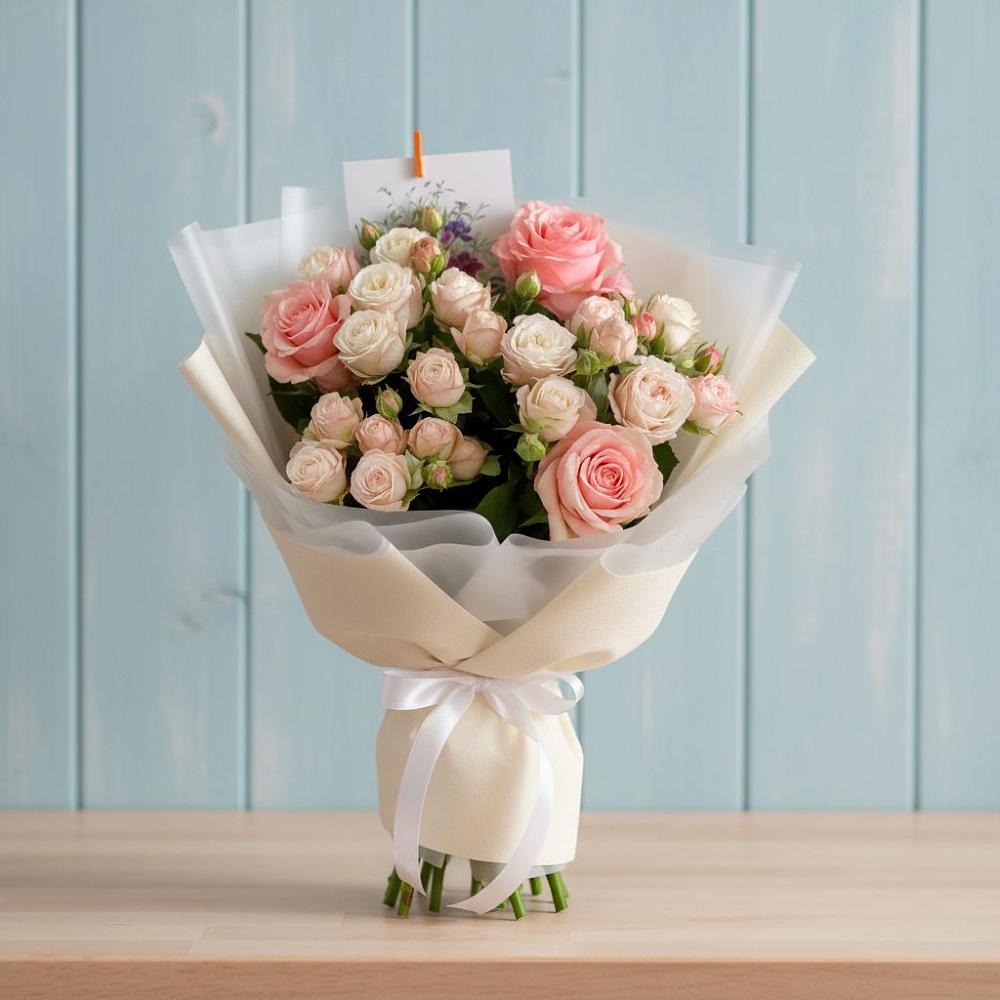 Букет цветов из: Розы в Ягул