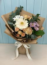 Букет цветов из:  Герберы и Хризантемы #REPLACE_PRED# Ягул