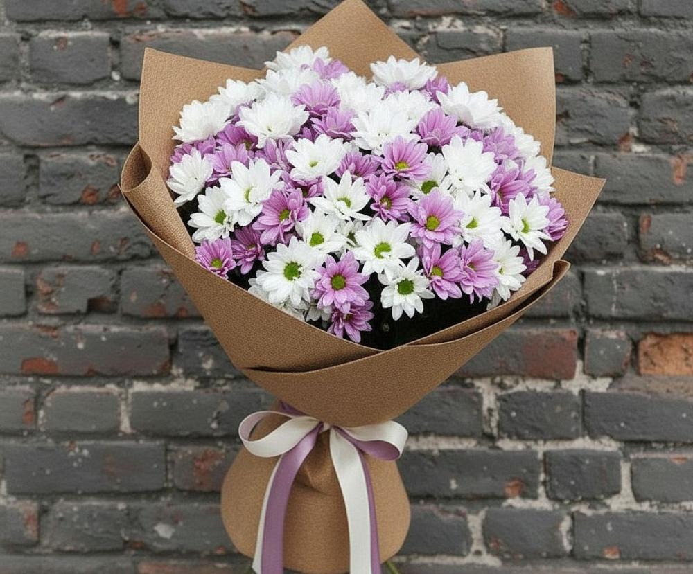 Букет цветов из: Хризантемы в Ягул
