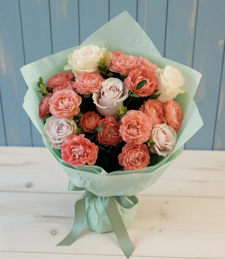 Букет цветов из: Розы в Ягул