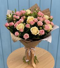 Букет цветов из:  Розы в Ягул