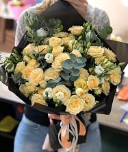 Букет цветов из:  Розы и Лизиантусы #REPLACE_PRED# Ягул