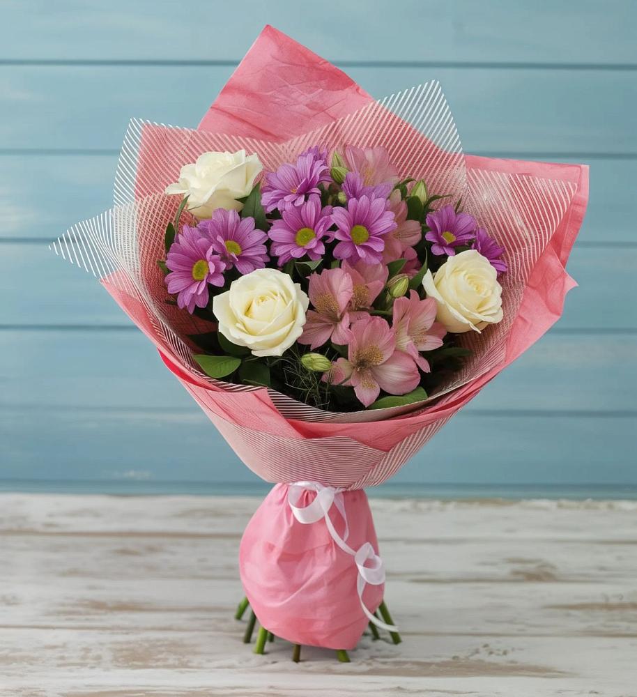 Букет цветов из: Герберы в Ягул