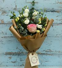 Букет цветов из:  Розы и Лизиантусы #REPLACE_PRED# Ягул