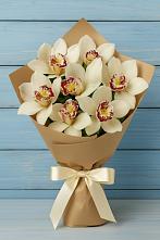 Букет цветов из:  Орхидеи и Розы в Ягул